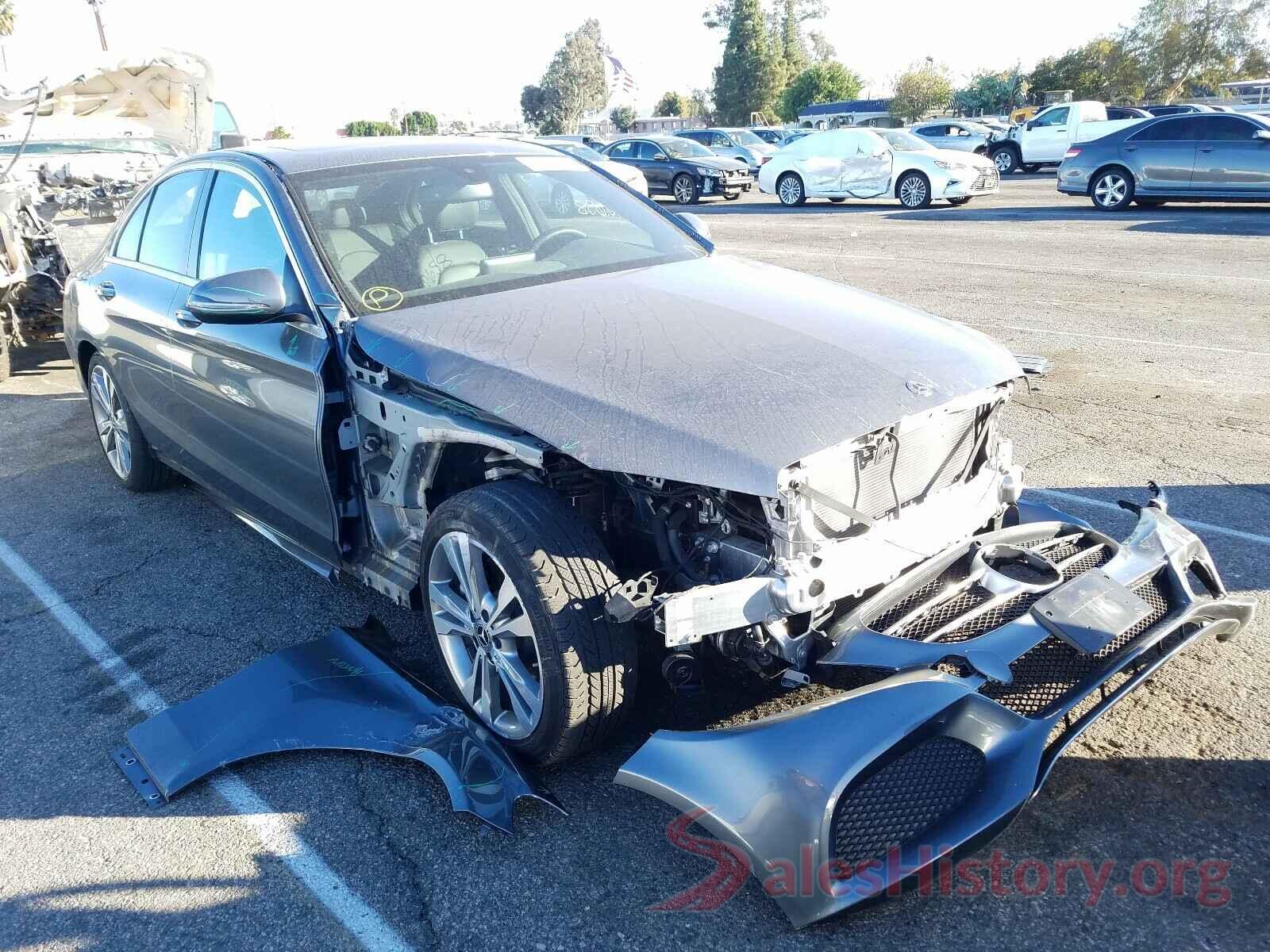 55SWF4JB0JU280729 2018 MERCEDES-BENZ C CLASS