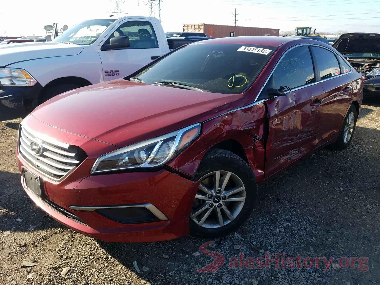 5NPE24AF9GH274014 2016 HYUNDAI SONATA