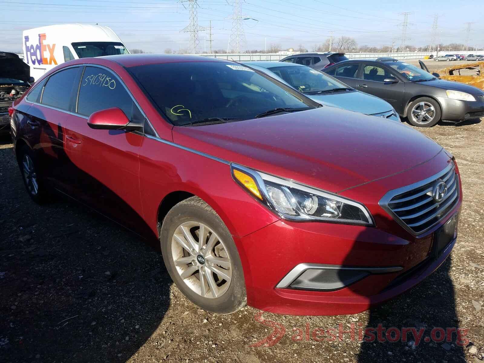 5NPE24AF9GH274014 2016 HYUNDAI SONATA