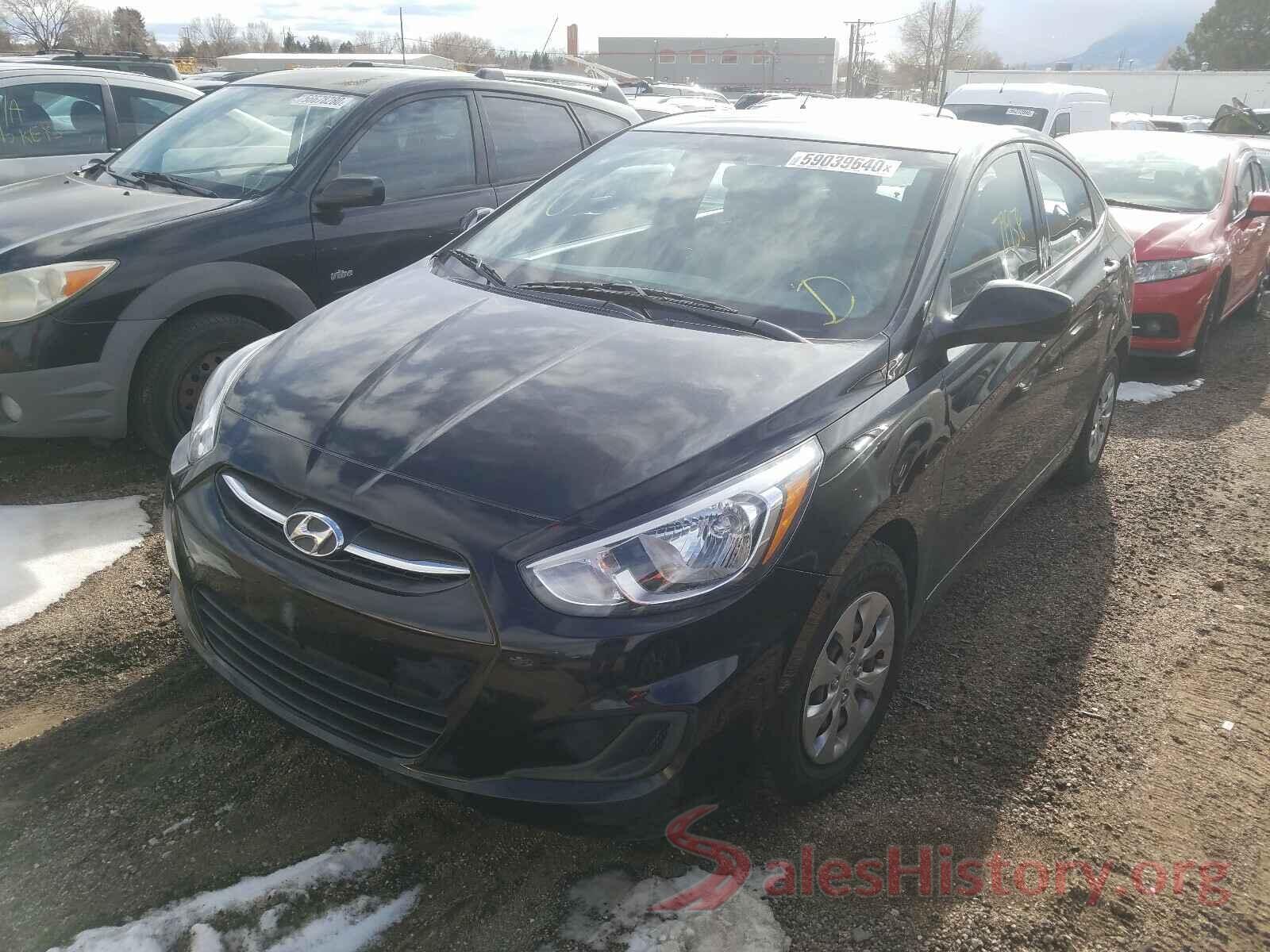 KMHCT4AE3GU059306 2016 HYUNDAI ACCENT