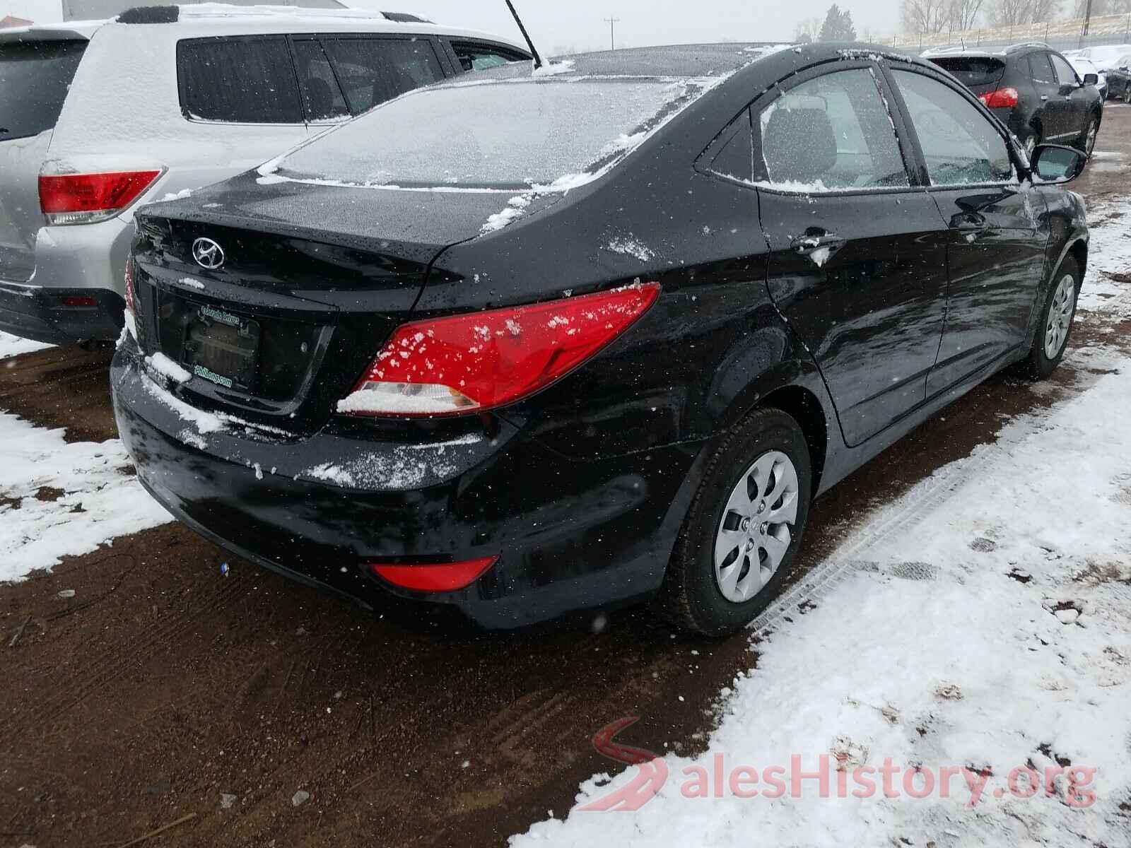 KMHCT4AE3GU059306 2016 HYUNDAI ACCENT