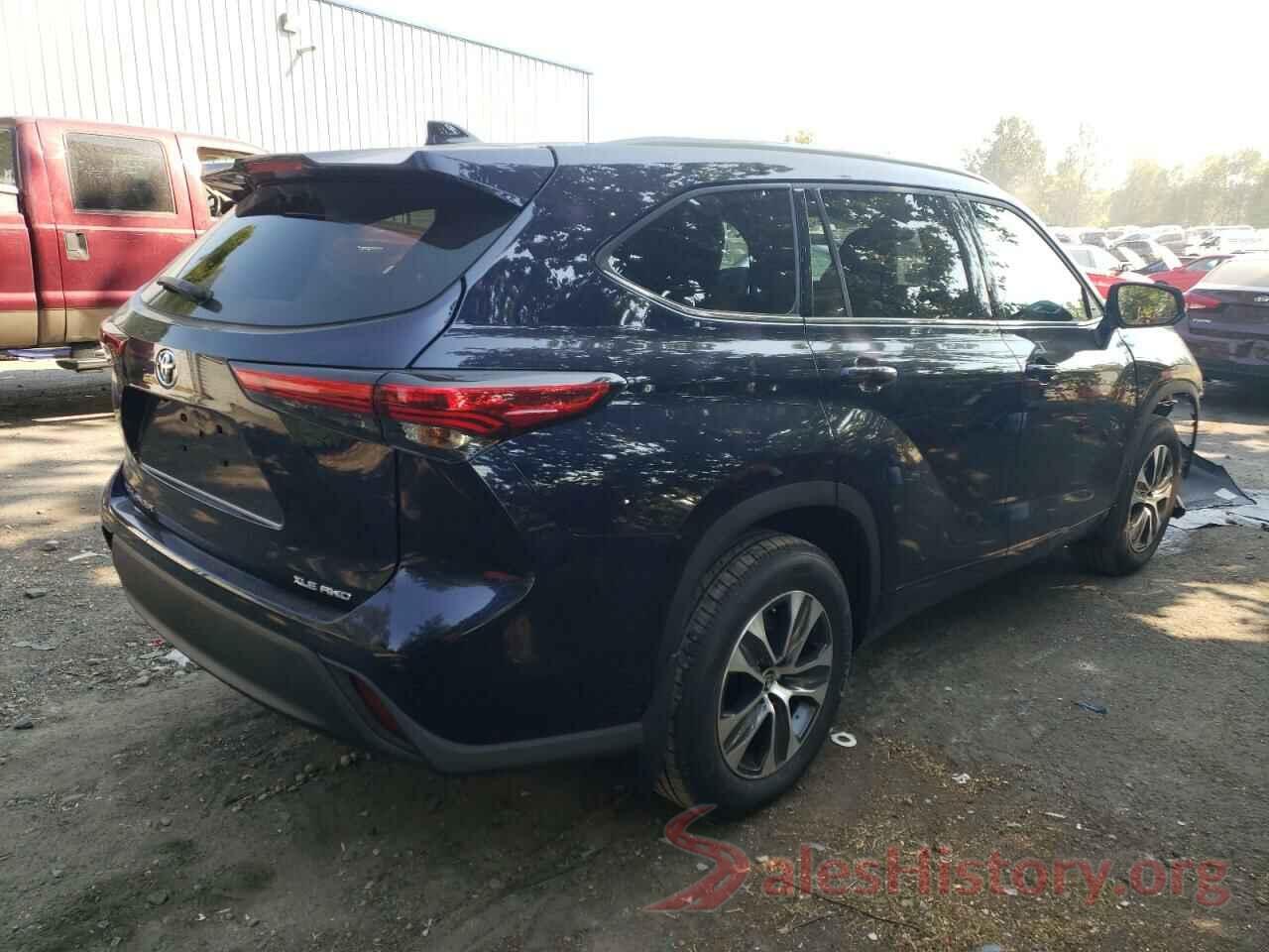 5TDGZRBH8NS223113 2022 TOYOTA HIGHLANDER