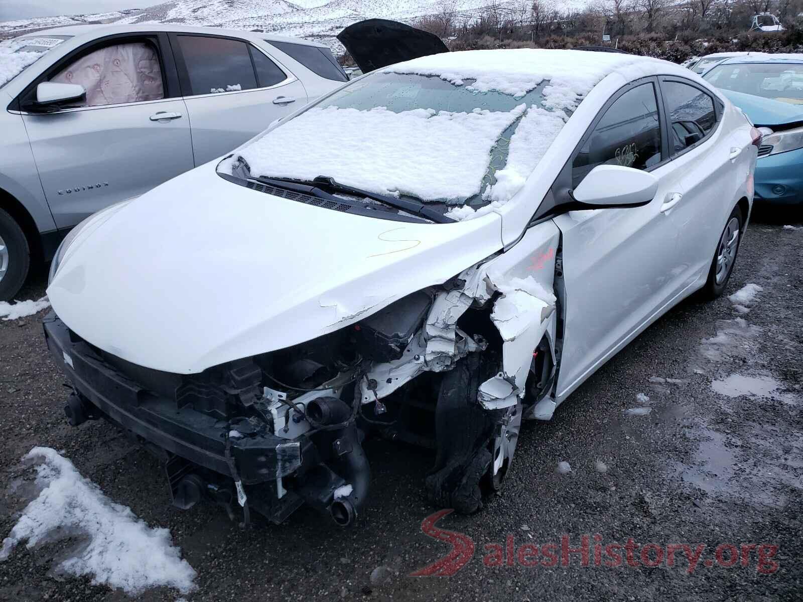 5NPDH4AEXGH707583 2016 HYUNDAI ELANTRA