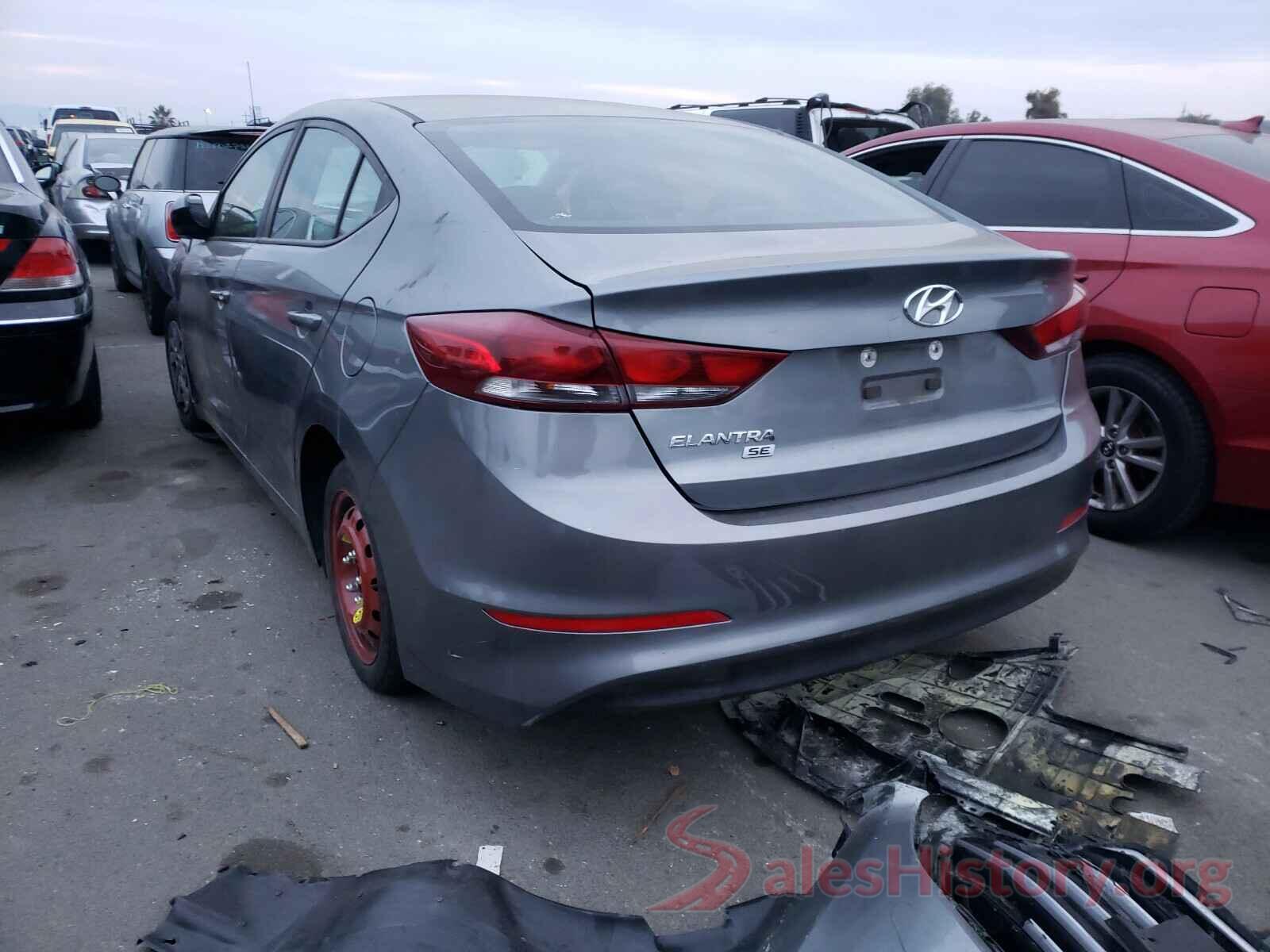 KMHD74LFXJU631462 2018 HYUNDAI ELANTRA