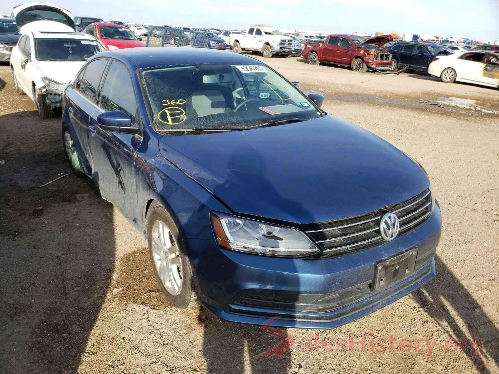 3VW2B7AJXHM288571 2017 VOLKSWAGEN JETTA