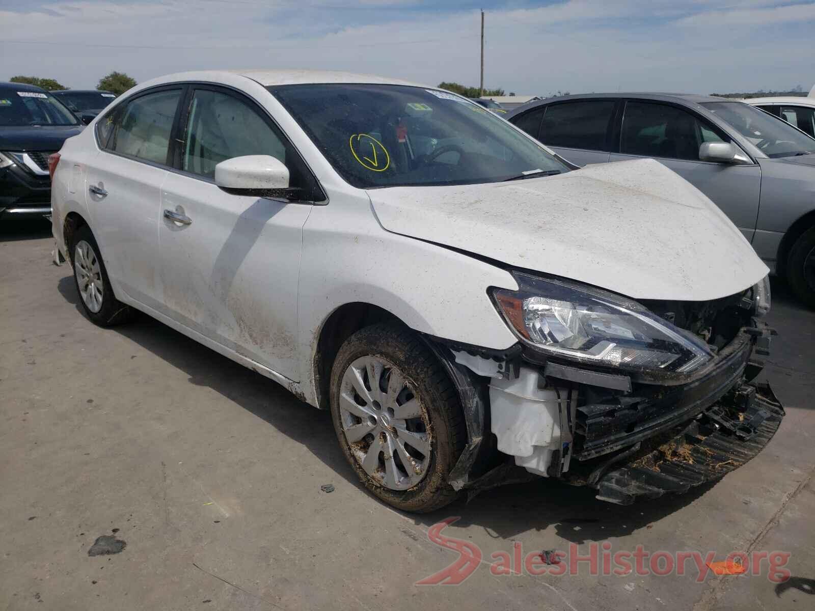 3N1AB7AP6KY351168 2019 NISSAN SENTRA