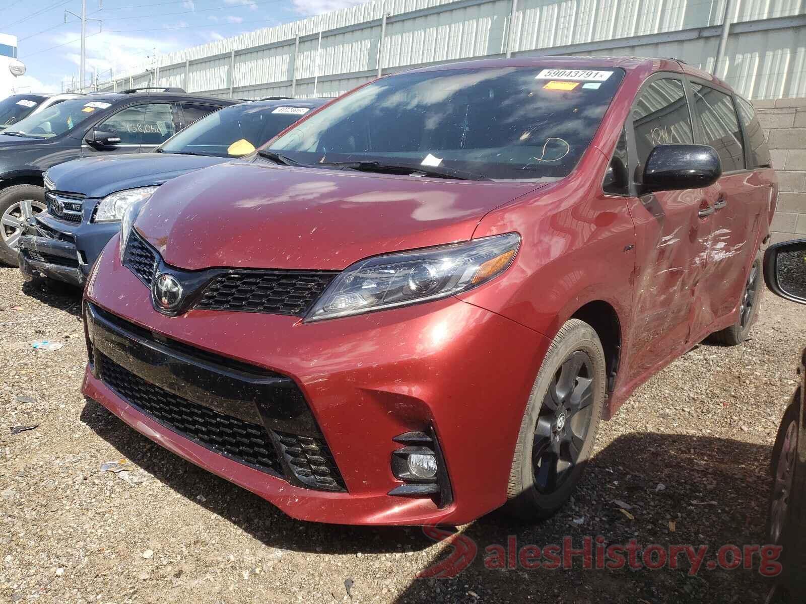 5TDEZ3DC1LS230729 2020 TOYOTA SIENNA