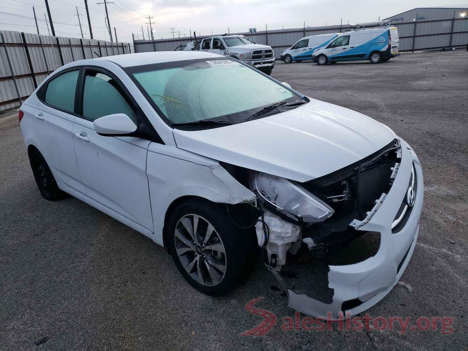 KMHCT4AE8HU380131 2017 HYUNDAI ACCENT