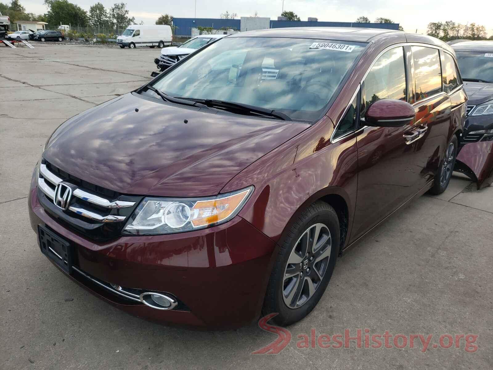 5FNRL5H98GB145619 2016 HONDA ODYSSEY