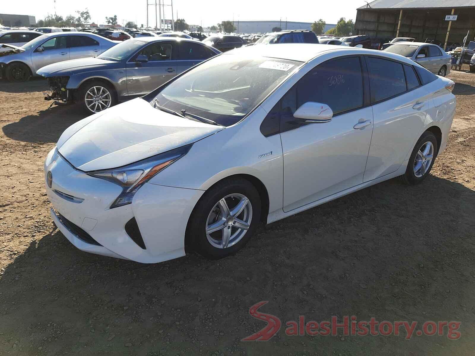 JTDKBRFU5H3546496 2017 TOYOTA PRIUS