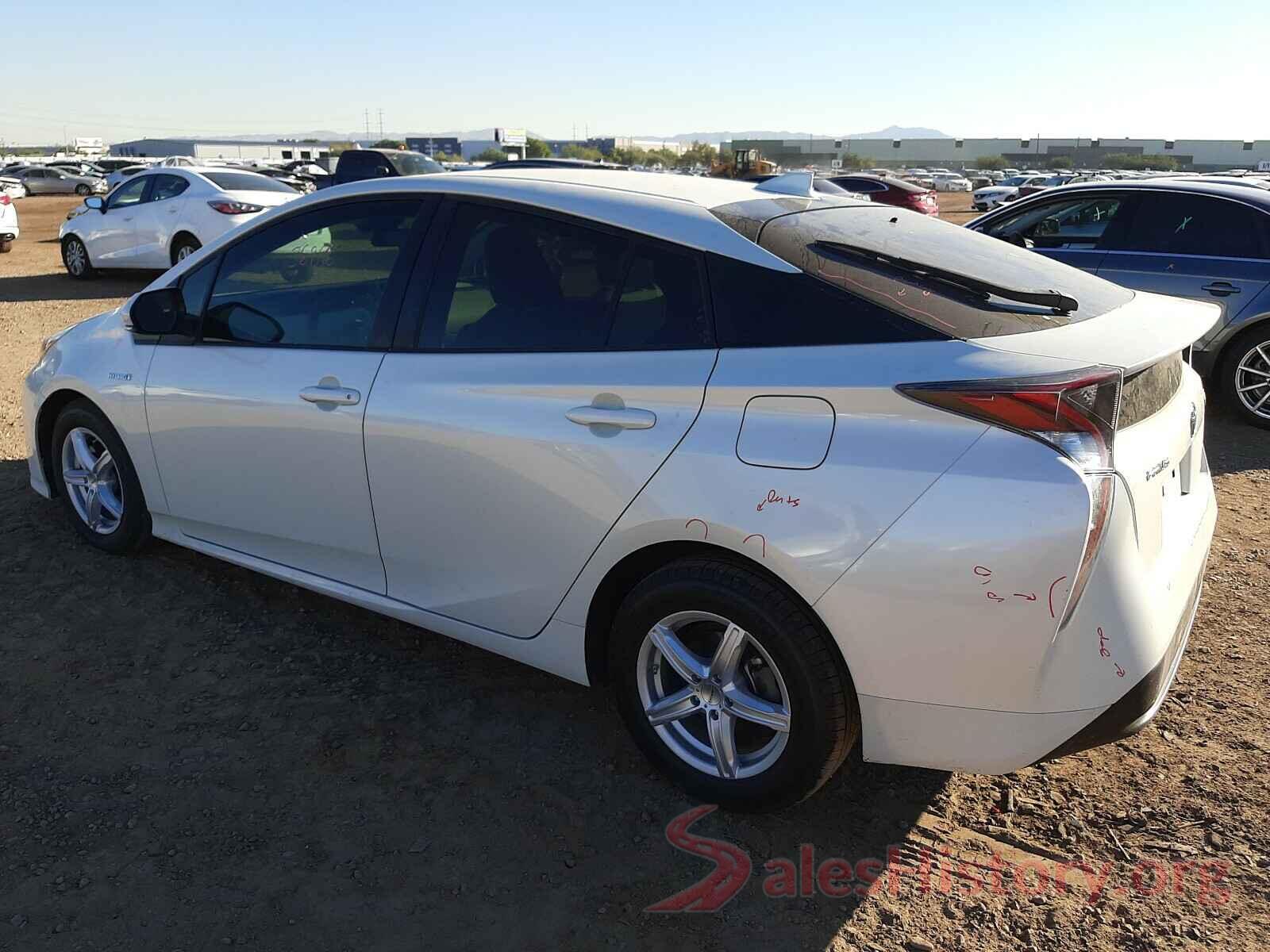 JTDKBRFU5H3546496 2017 TOYOTA PRIUS