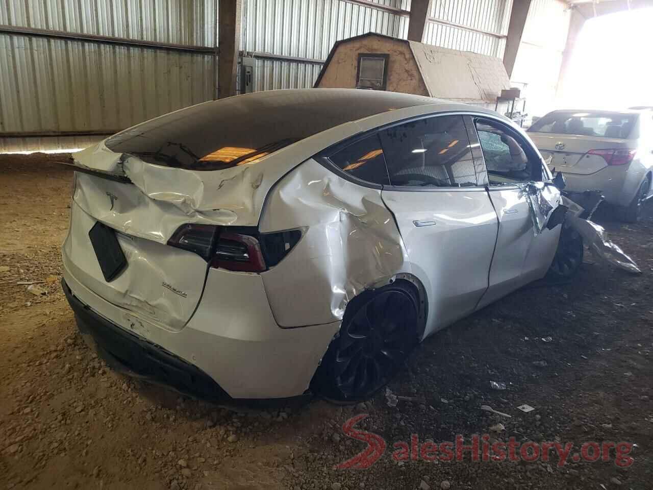 7SAYGDEF3NF335932 2022 TESLA MODEL Y