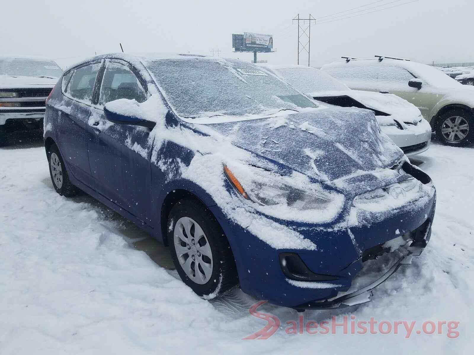 KMHCT5AEXGU270153 2016 HYUNDAI ACCENT