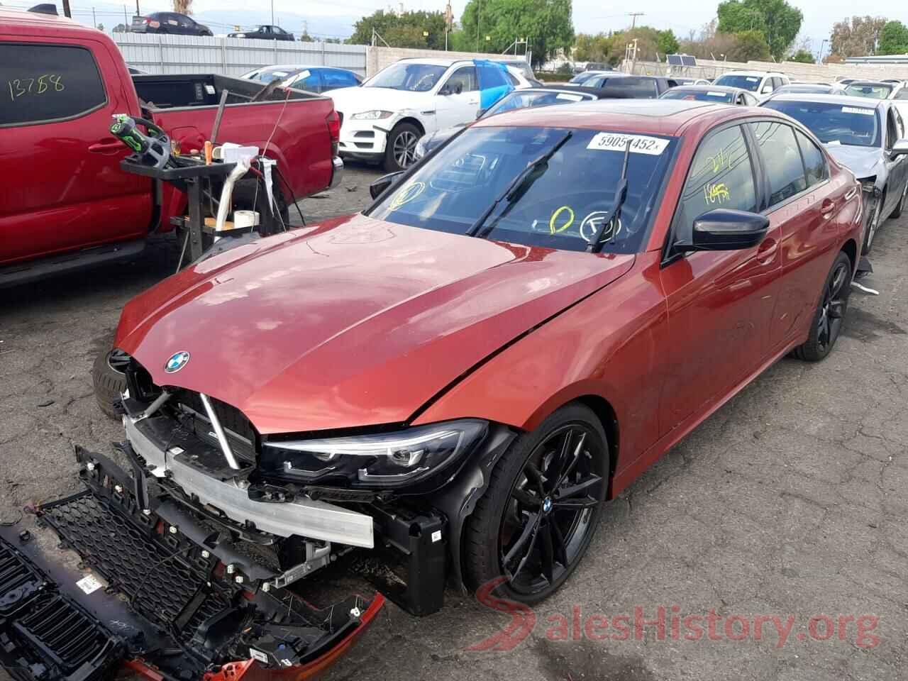 3MW5R1J02N8C77839 2022 BMW 3 SERIES