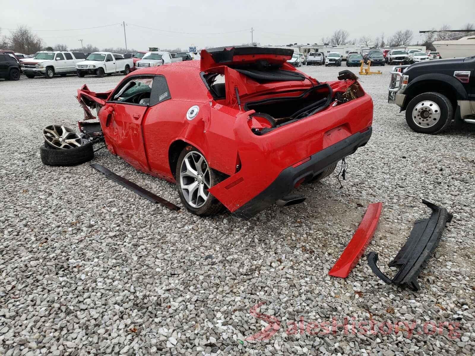 2C3CDZBT3GH226119 2016 DODGE CHALLENGER