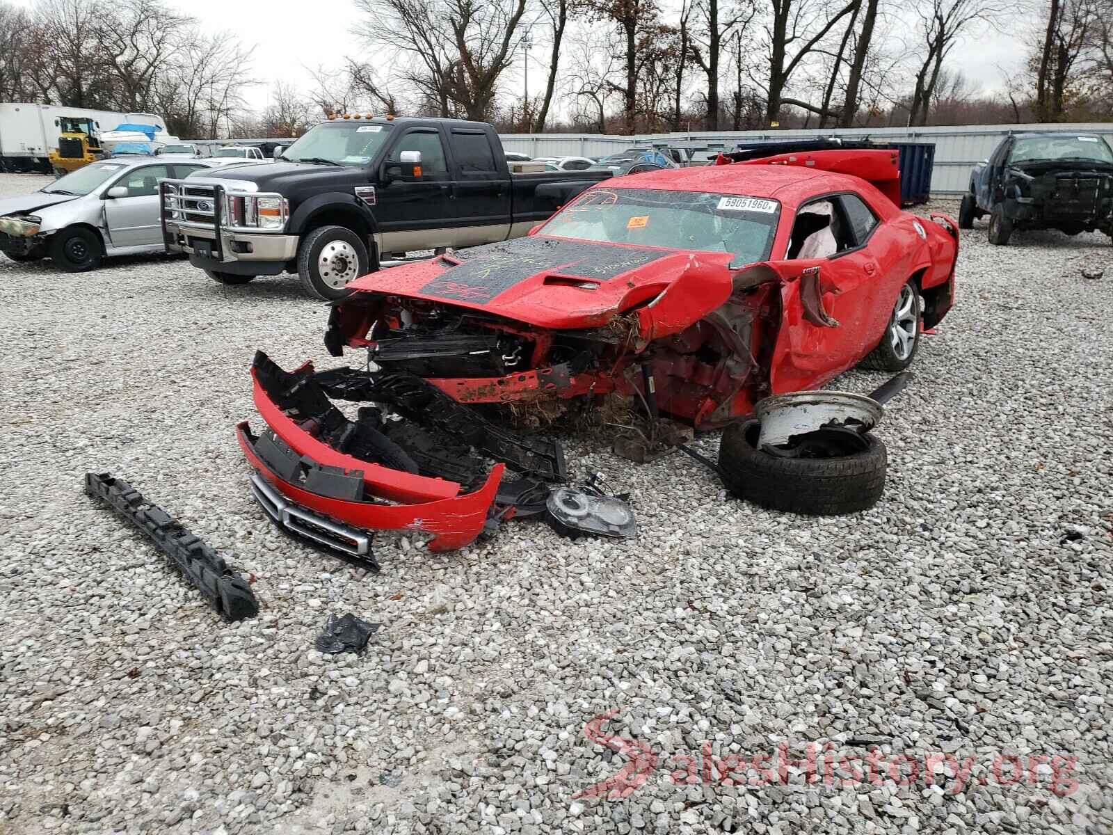 2C3CDZBT3GH226119 2016 DODGE CHALLENGER