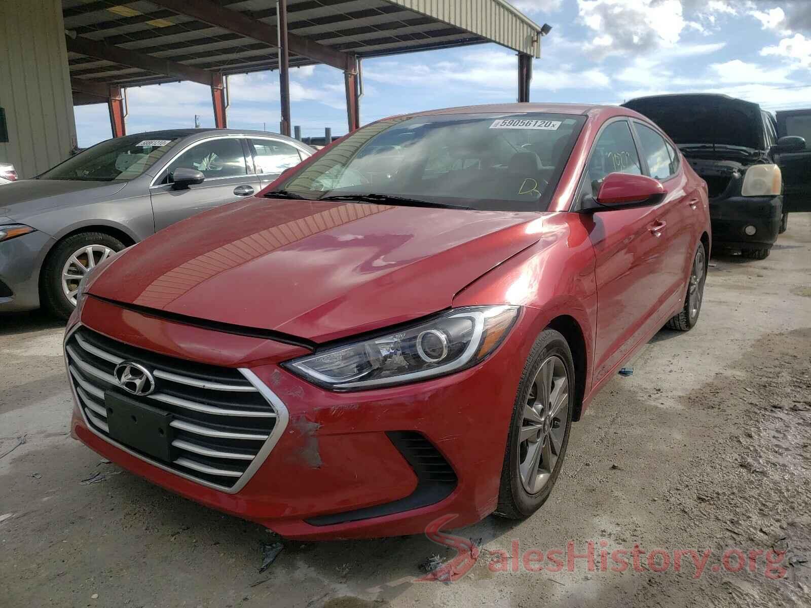 5NPD84LF9JH257681 2018 HYUNDAI ELANTRA