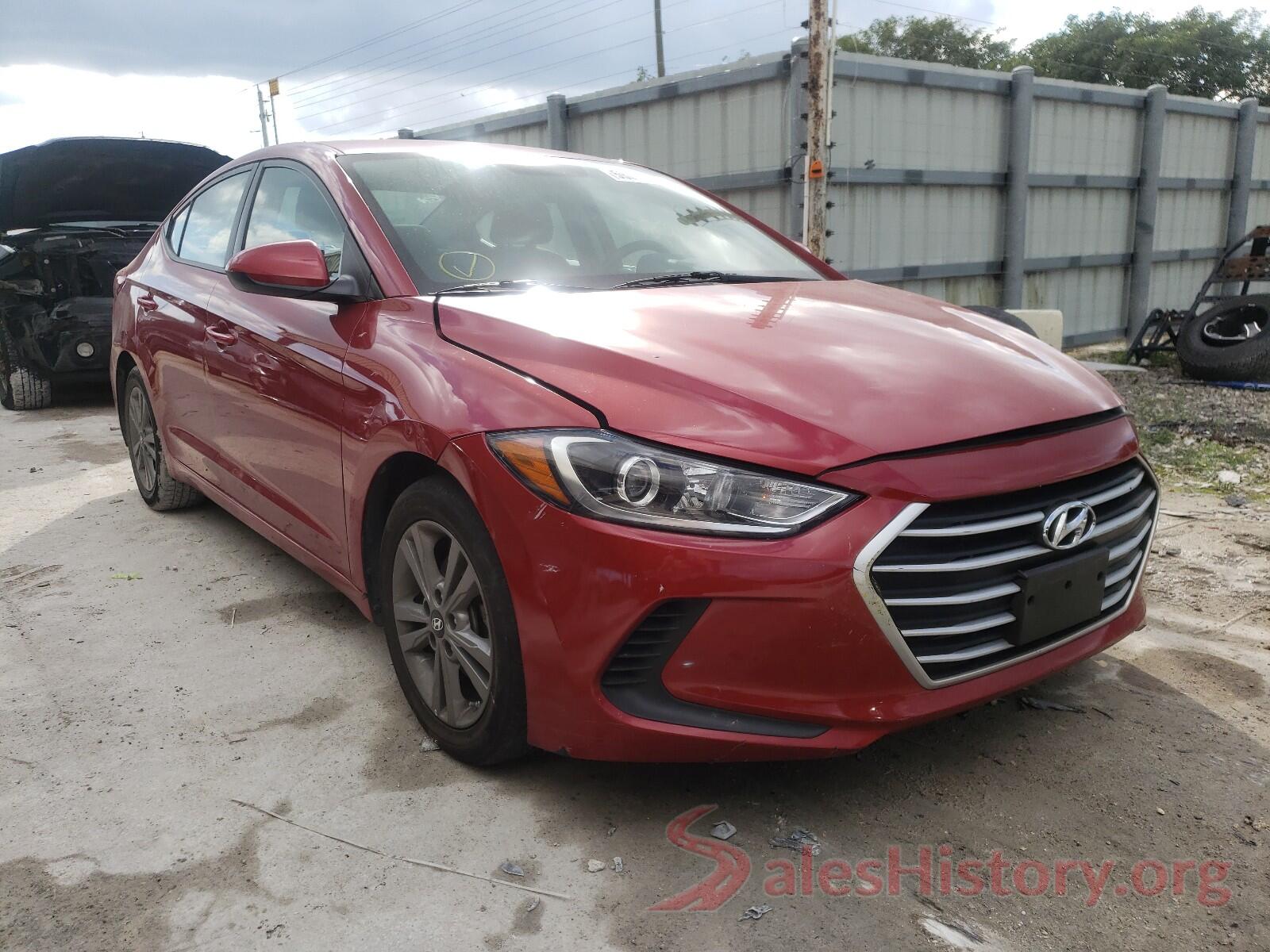 5NPD84LF9JH257681 2018 HYUNDAI ELANTRA