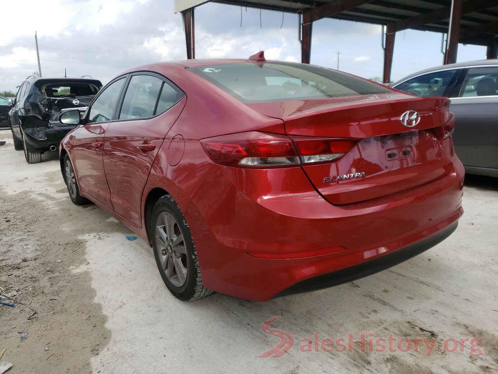 5NPD84LF9JH257681 2018 HYUNDAI ELANTRA