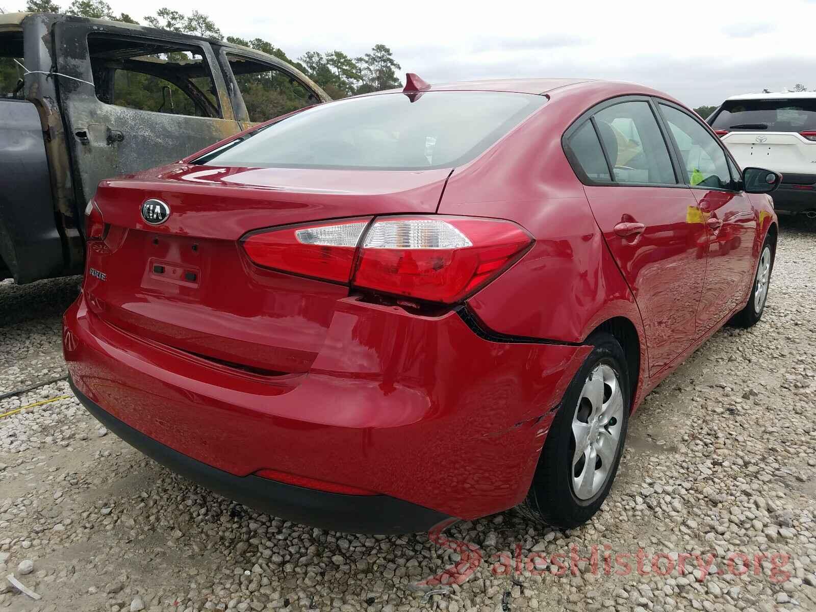 KNAFK4A67G5593266 2016 KIA FORTE