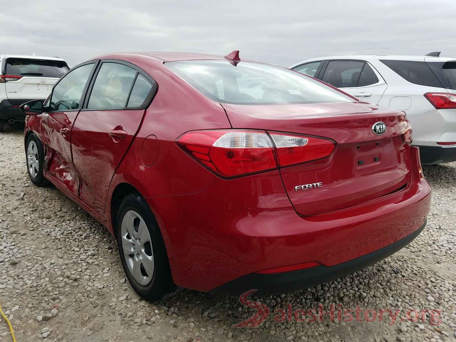 KNAFK4A67G5593266 2016 KIA FORTE