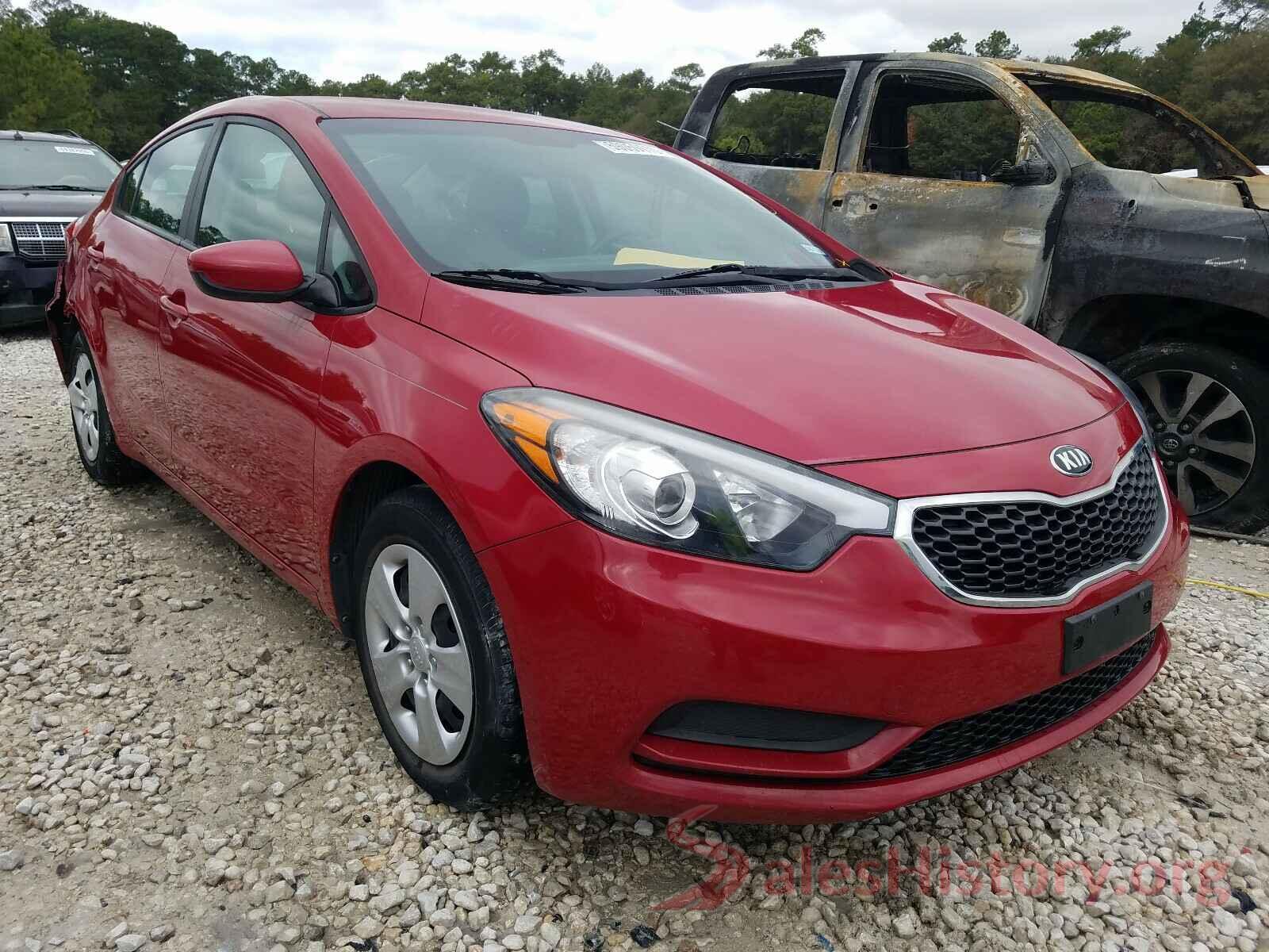 KNAFK4A67G5593266 2016 KIA FORTE