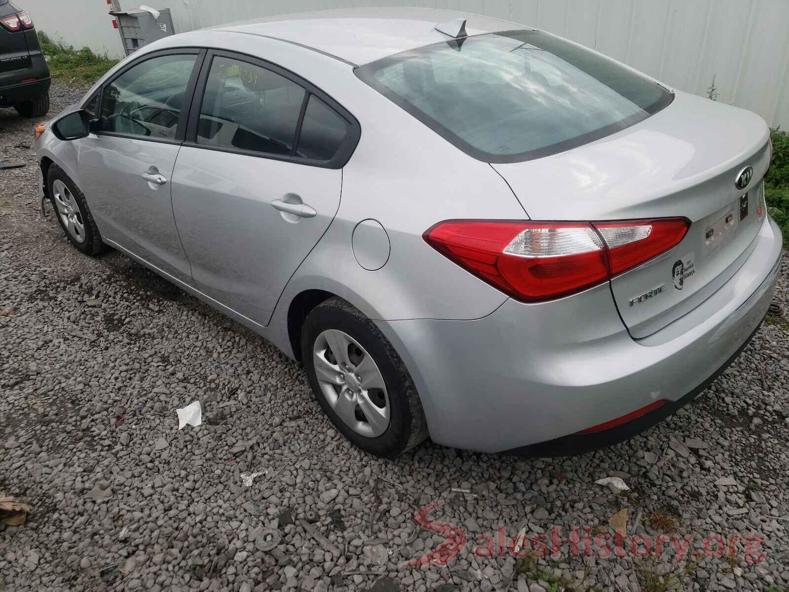 KNAFK4A64G5494288 2016 KIA FORTE