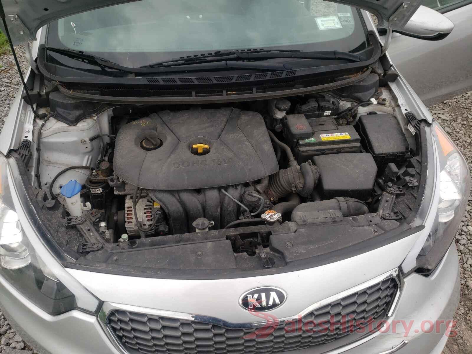 KNAFK4A64G5494288 2016 KIA FORTE