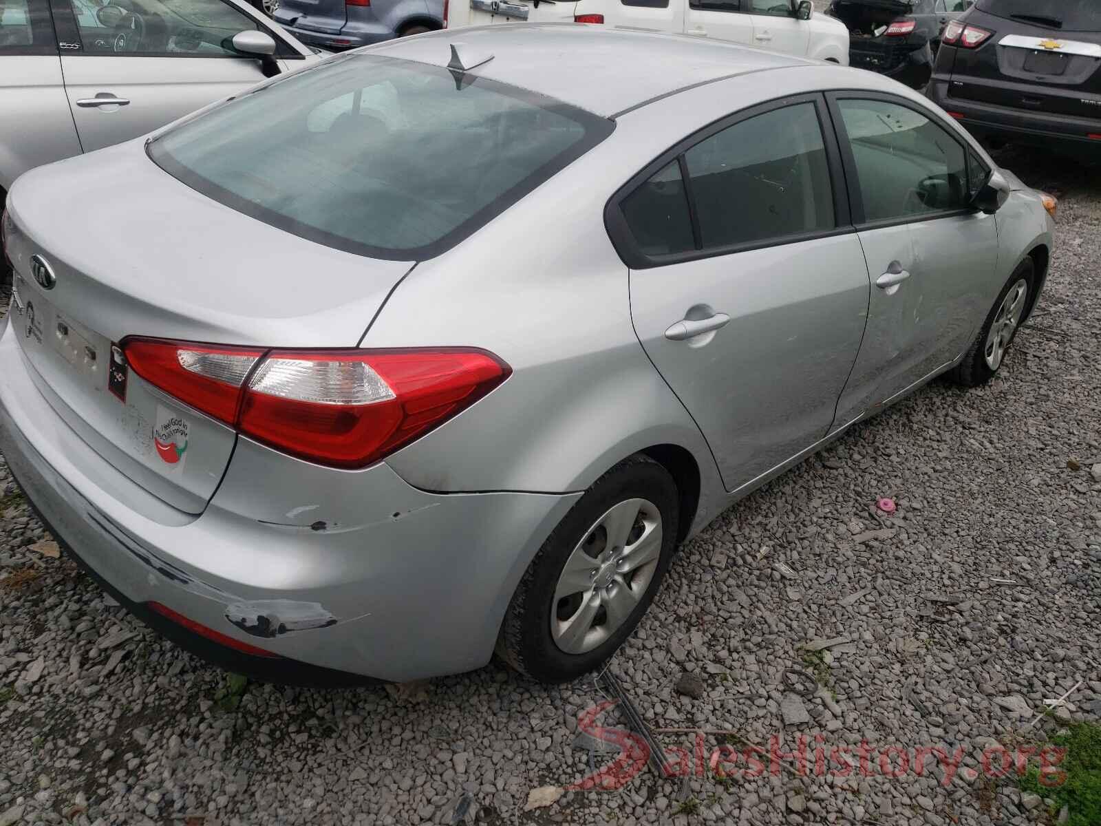 KNAFK4A64G5494288 2016 KIA FORTE