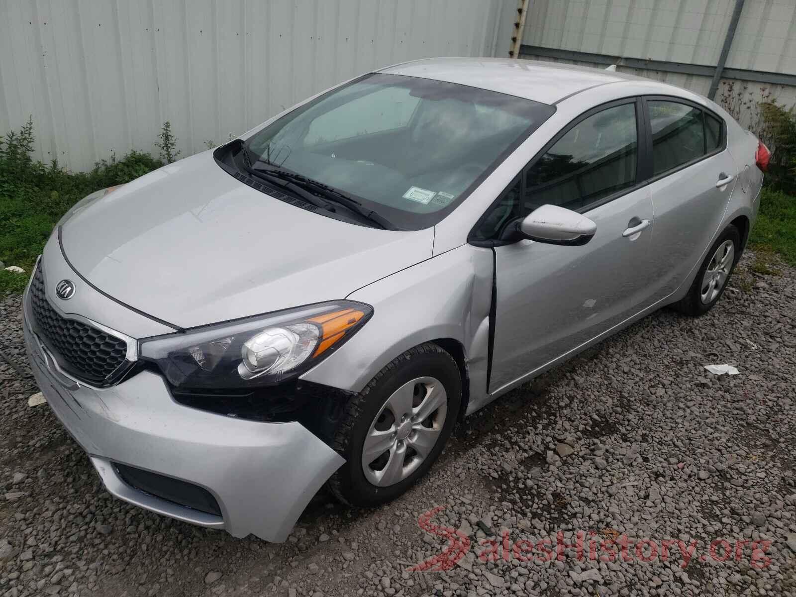 KNAFK4A64G5494288 2016 KIA FORTE