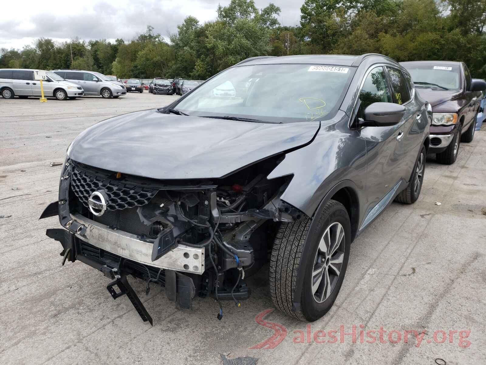 5N1AZ2BS2LN122267 2020 NISSAN MURANO