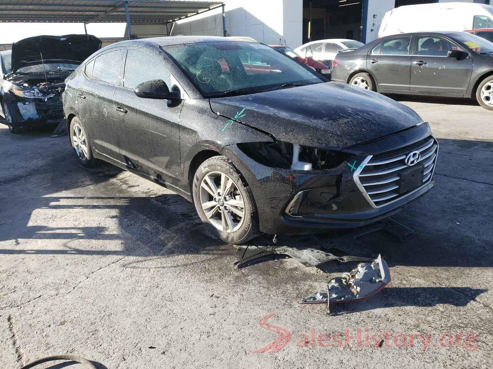 5NPD84LF8JH356850 2018 HYUNDAI ELANTRA