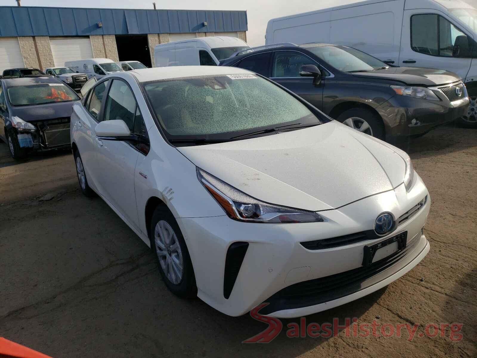 JTDKARFU8K3098071 2019 TOYOTA PRIUS