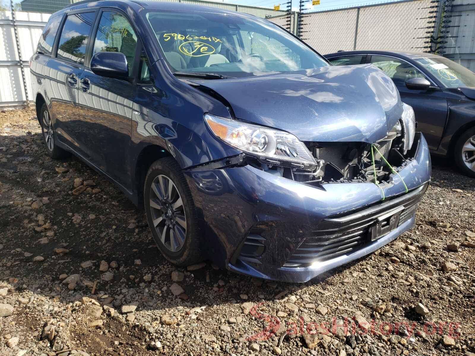 5TDJZ3DC4LS233588 2020 TOYOTA SIENNA