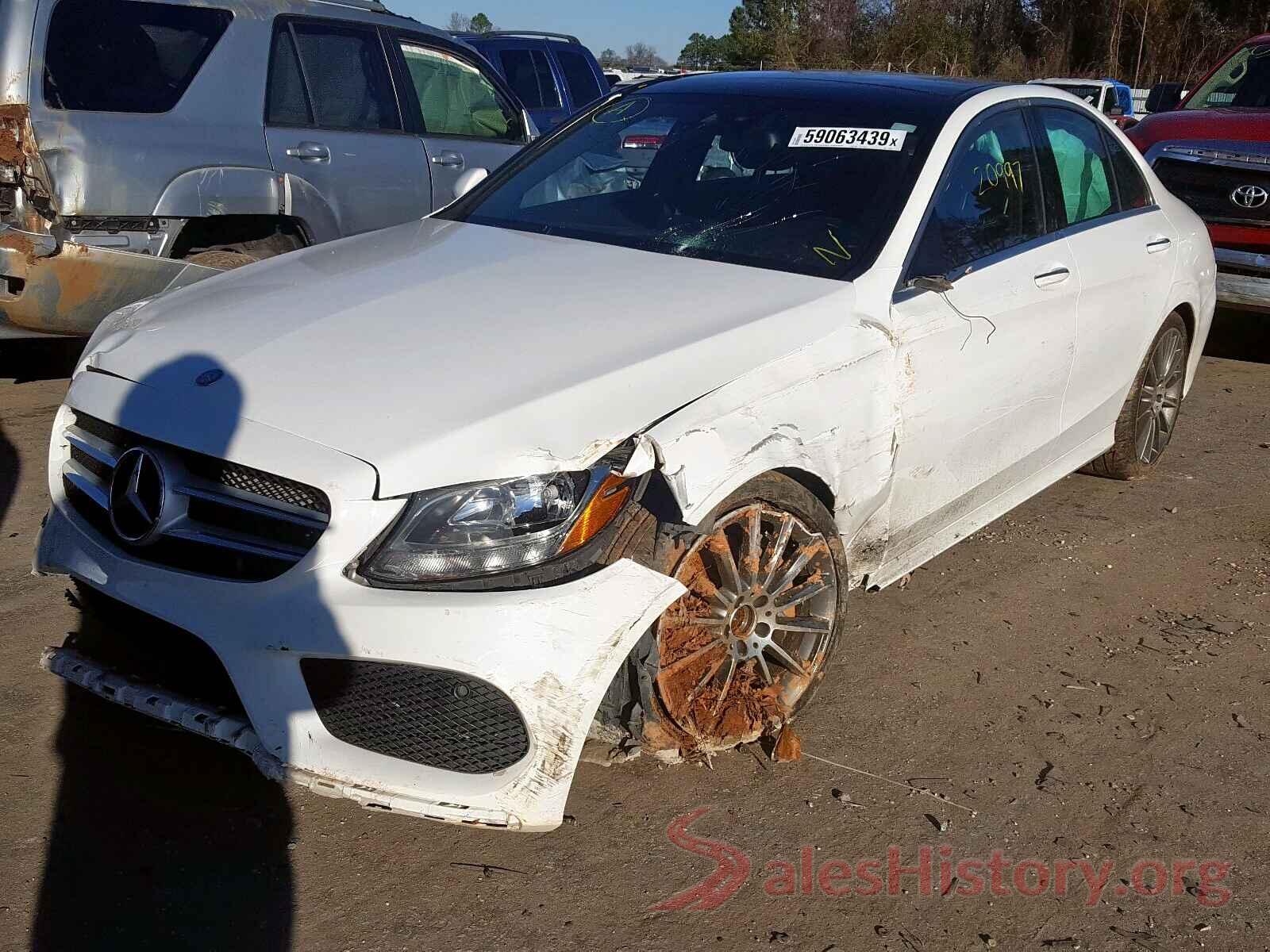 55SWF4JB4GU118501 2016 MERCEDES-BENZ C CLASS