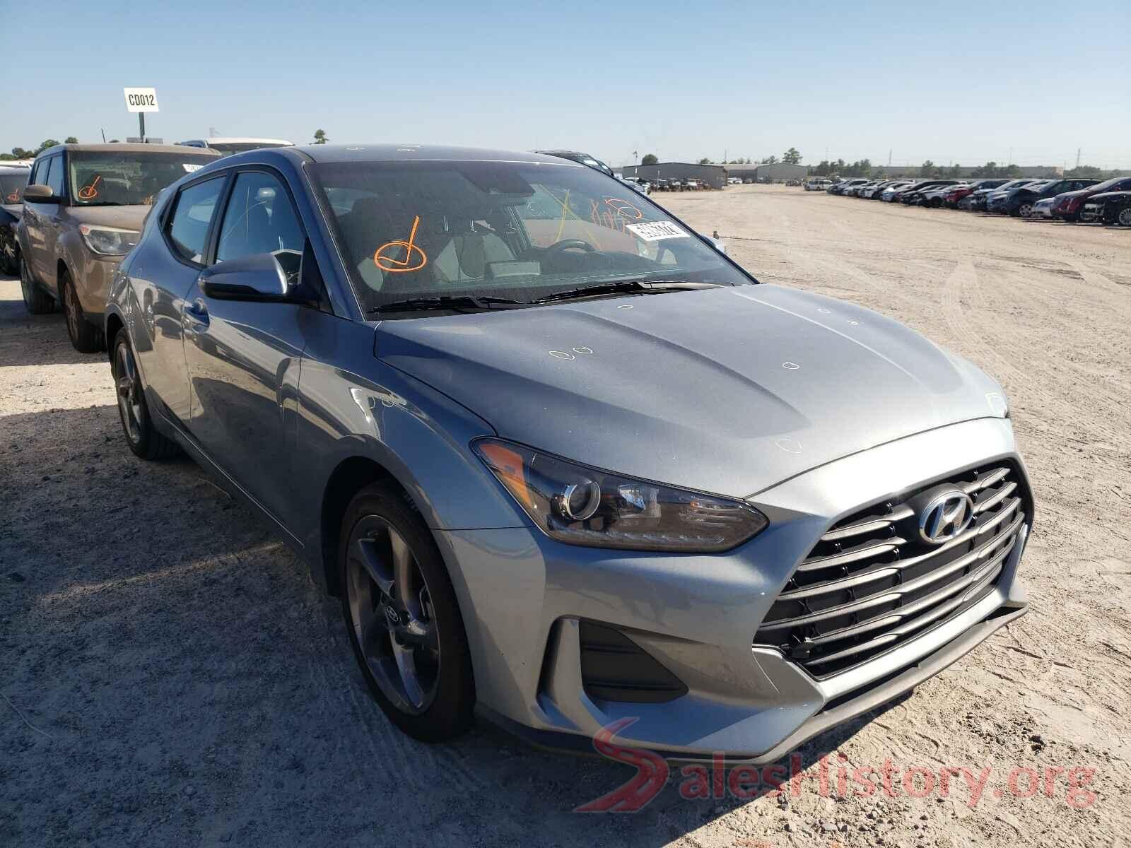 KMHTG6AF2KU017002 2019 HYUNDAI VELOSTER