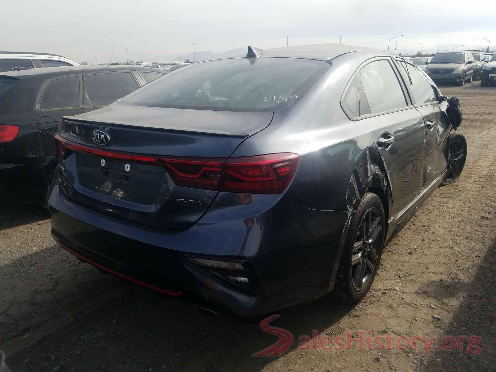 3KPF34AD3LE181360 2020 KIA FORTE