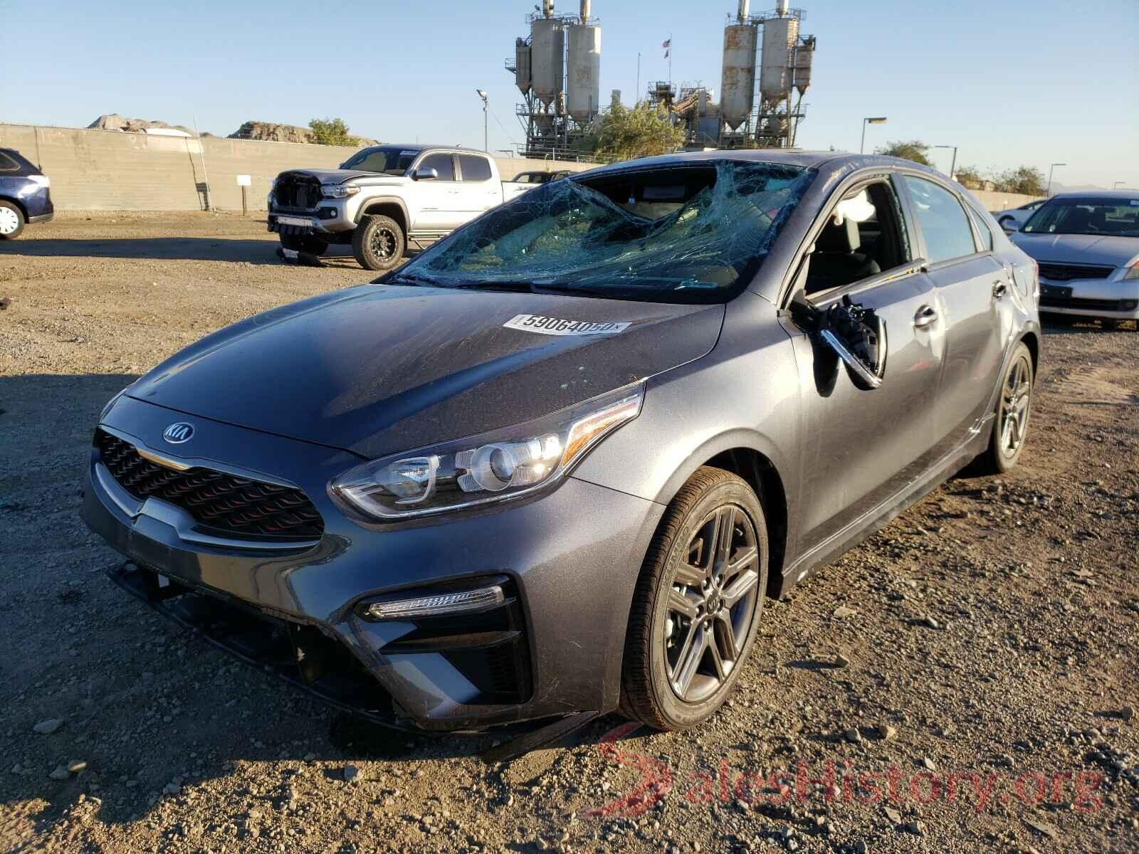 3KPF34AD3LE181360 2020 KIA FORTE