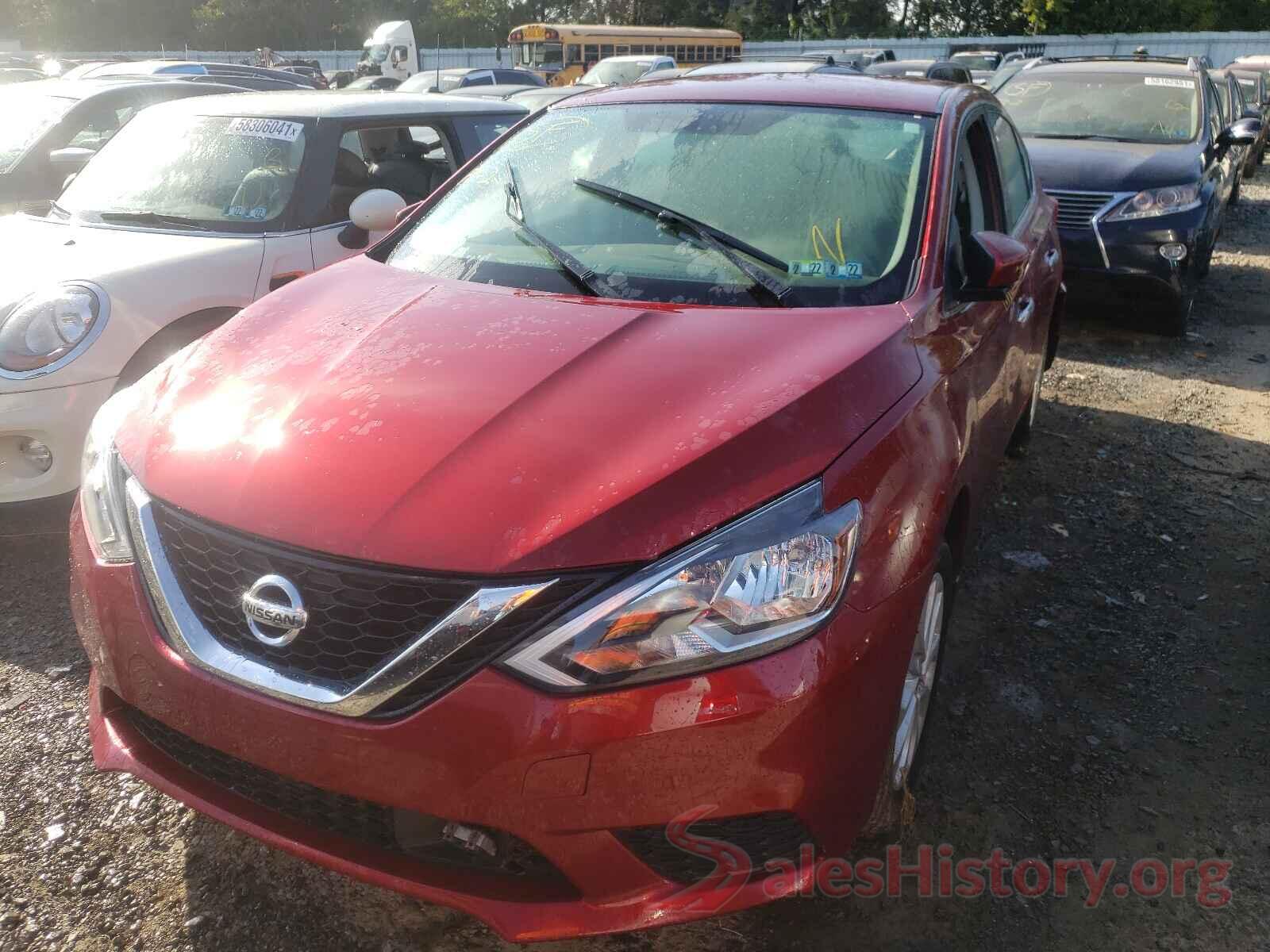 3N1AB7AP2KY284455 2019 NISSAN SENTRA