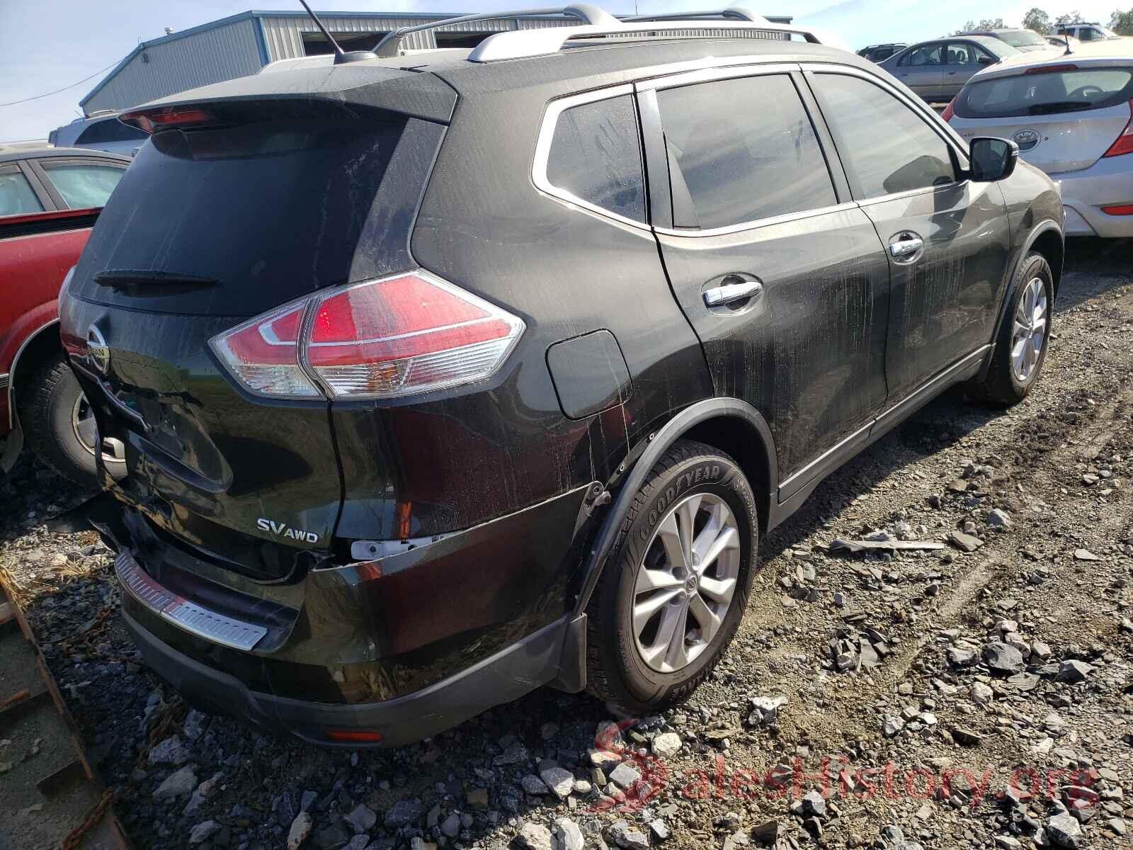 KNMAT2MVXGP684005 2016 NISSAN ROGUE