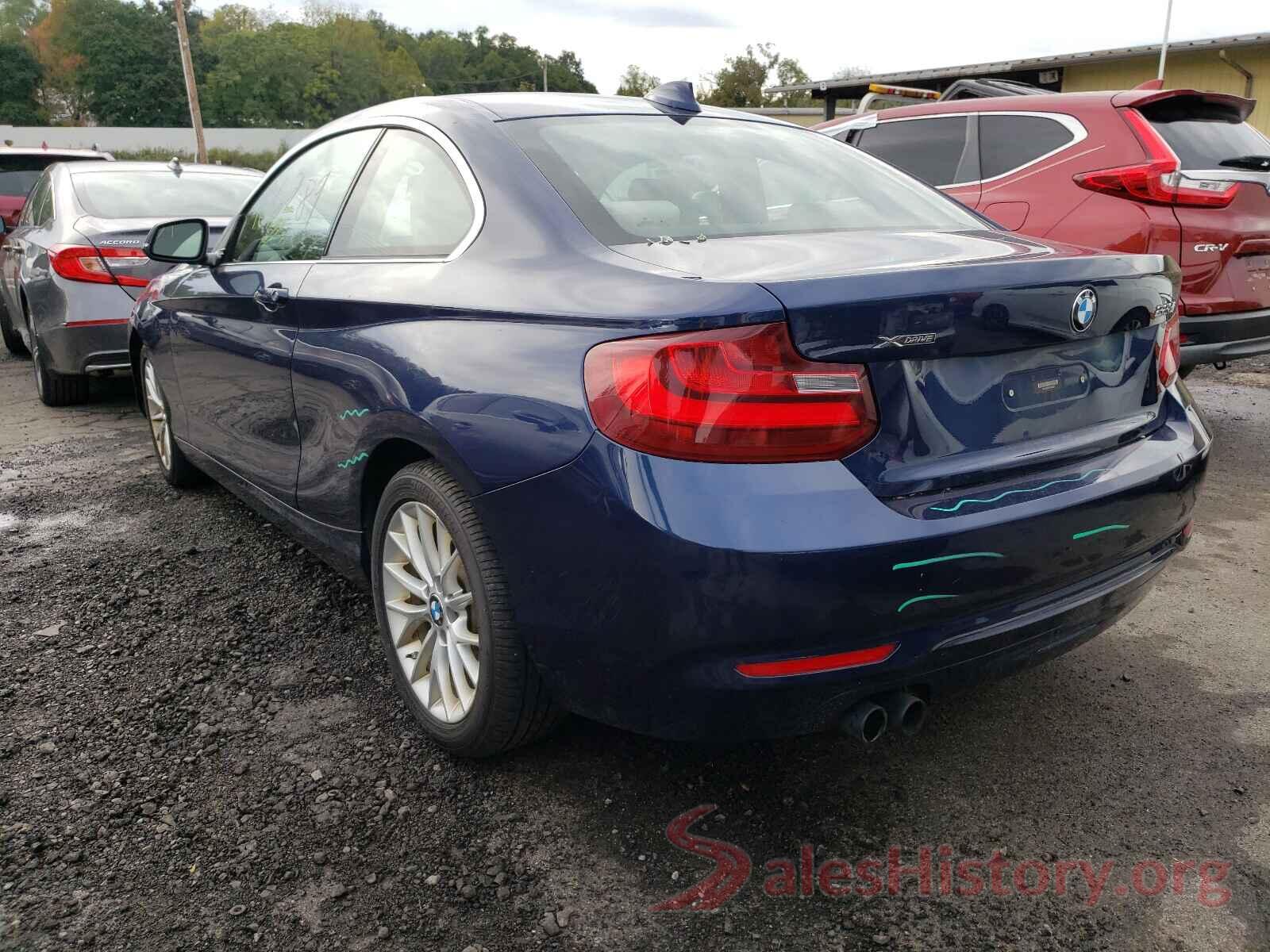 WBA1G9C55GV598303 2016 BMW 2 SERIES