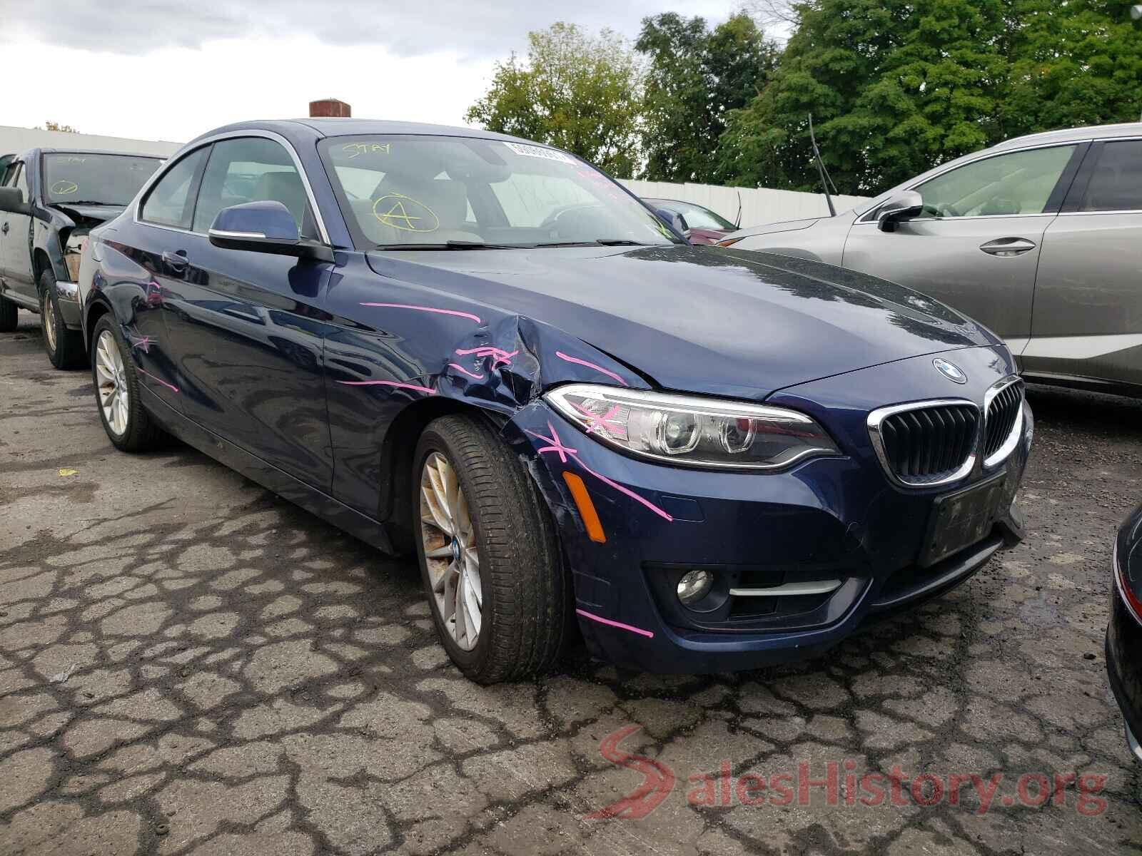 WBA1G9C55GV598303 2016 BMW 2 SERIES