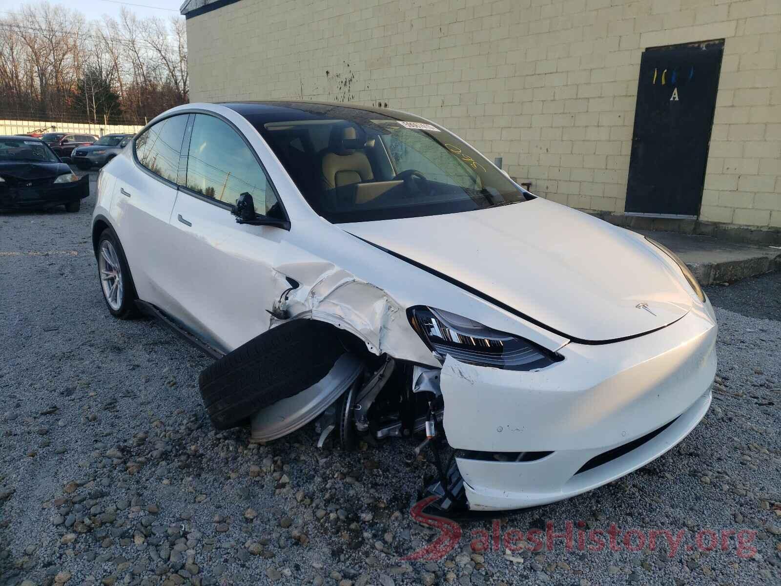 5YJYGDEE4MF072370 2021 TESLA MODEL Y