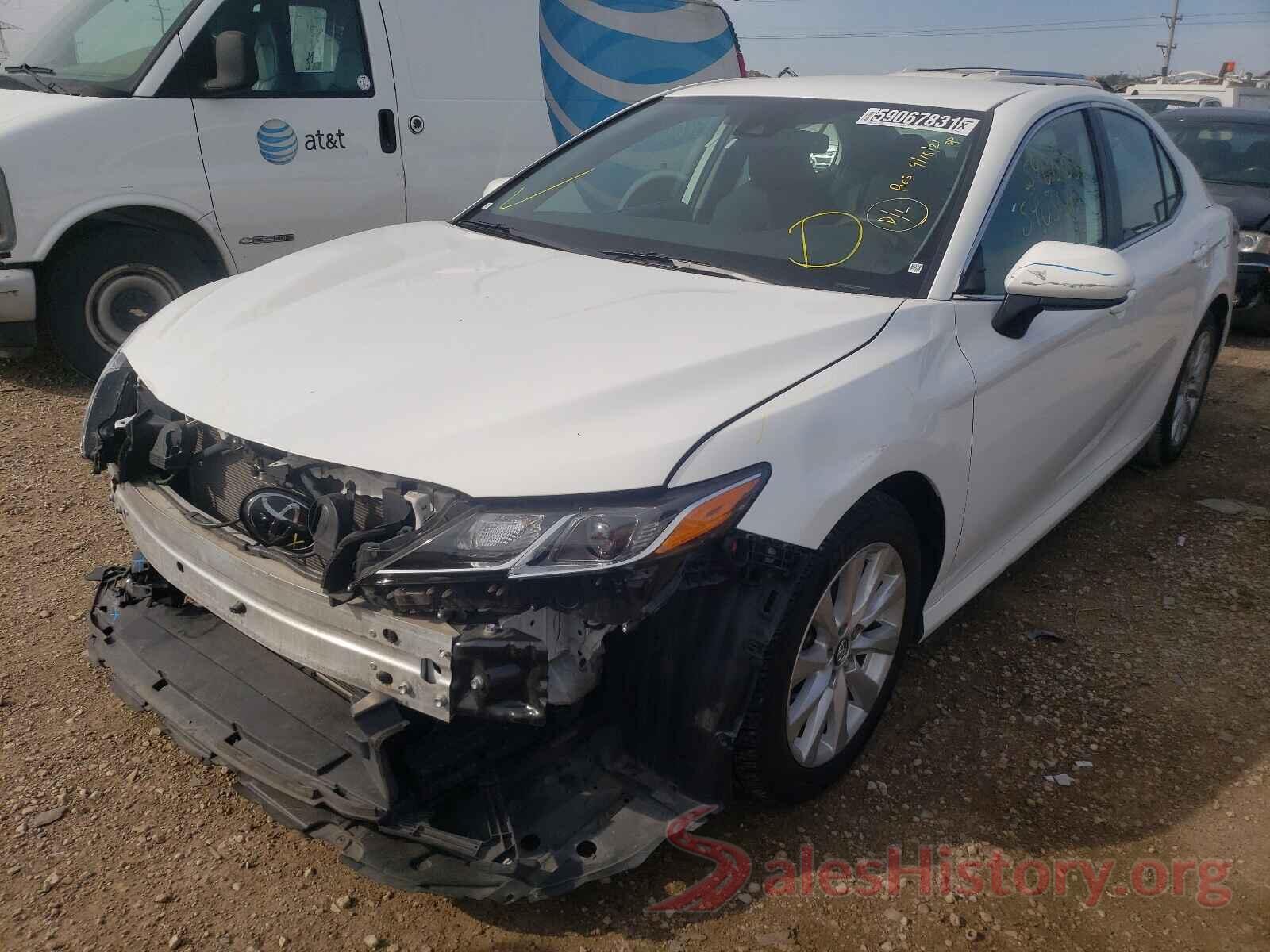 4T1B11HK5KU243831 2019 TOYOTA CAMRY