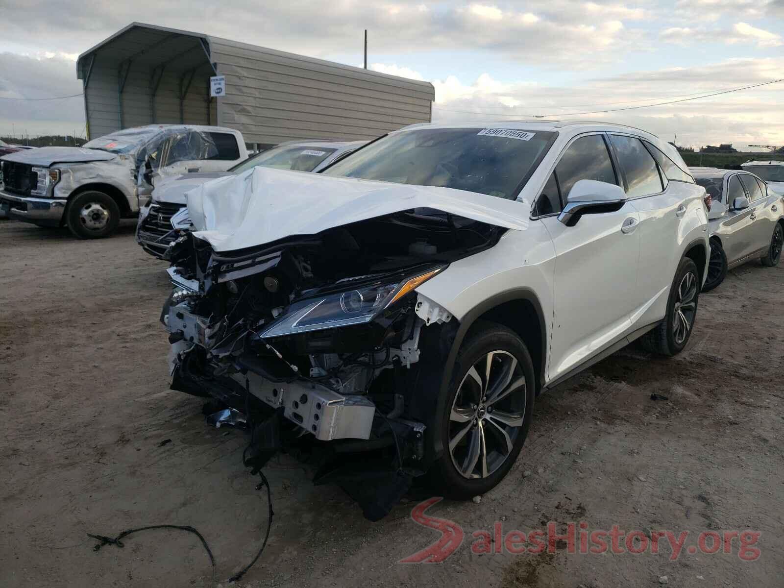 JTJGZKCA0J2001124 2018 LEXUS RX350