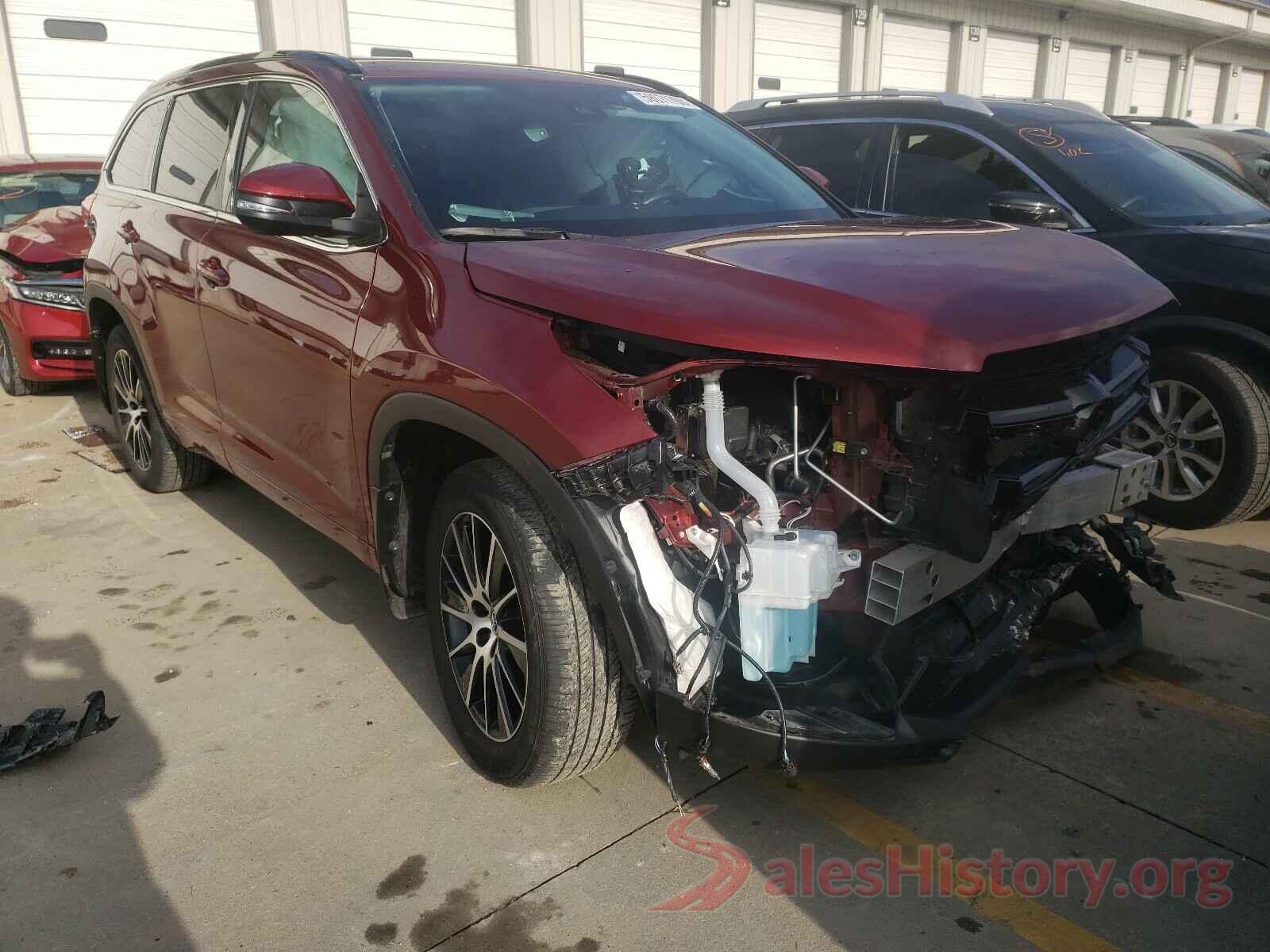 5TDJZRFH7JS562276 2018 TOYOTA HIGHLANDER