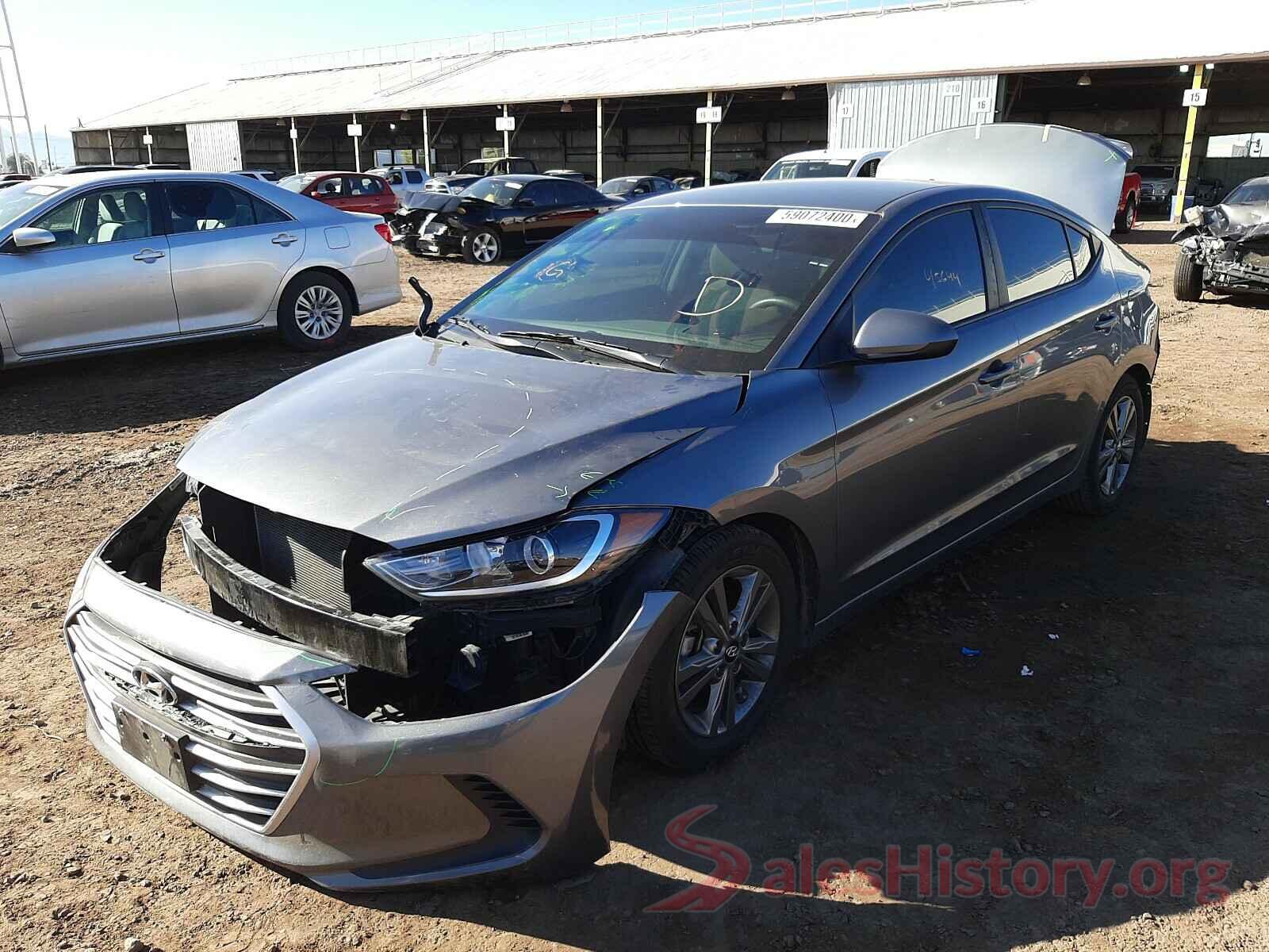 5NPD84LF3JH329927 2018 HYUNDAI ELANTRA