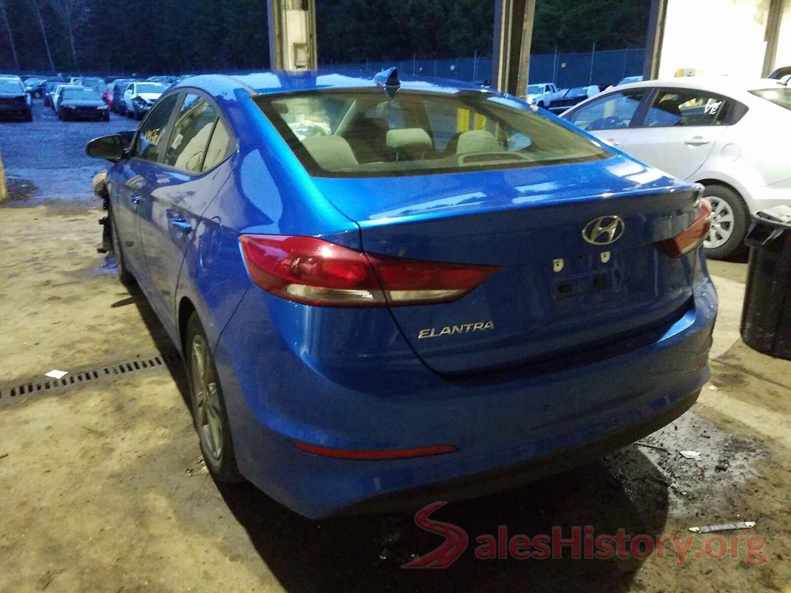 5NPD84LFXJH327852 2018 HYUNDAI ELANTRA