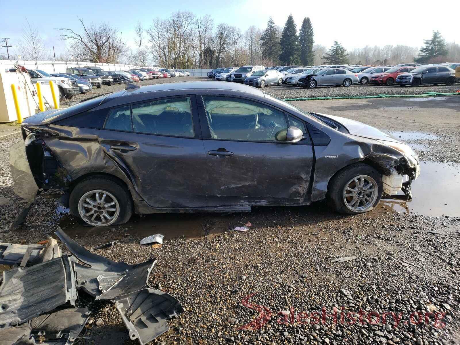 JTDKBRFU5J3598801 2018 TOYOTA PRIUS