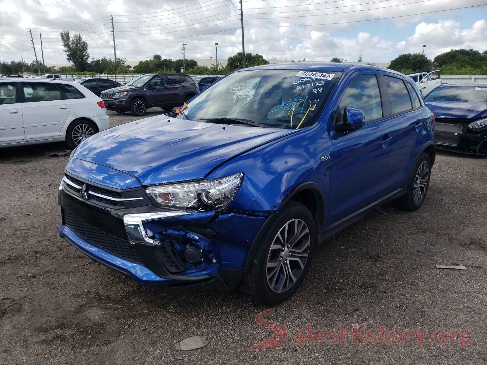 JA4AP3AU4KU004125 2019 MITSUBISHI OUTLANDER